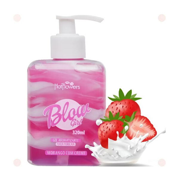 Blow Girl Gel Aromatizante beijável para virilha 320ml - Image 2