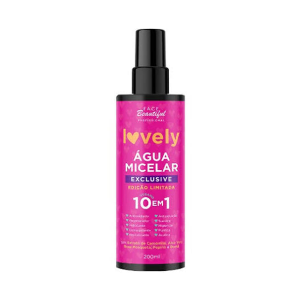 Lovely Água Micelar 200ml Face Beautiful