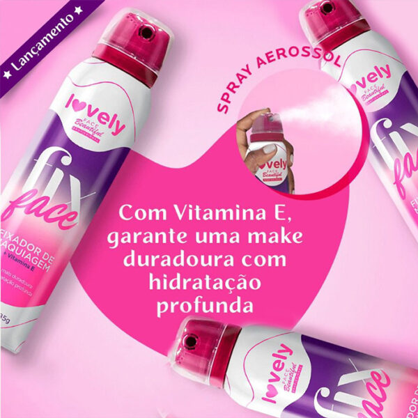 Fixador de Maquiagem Fix Face | Face Beautiful 150ml - Image 3
