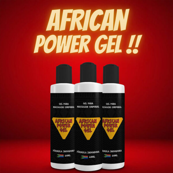 African Power Gel Estimulante Masculino 60ml - Image 3