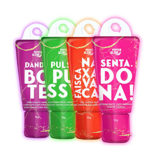 Kit Plus Pepper Blend com 4 Géis