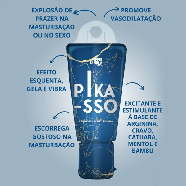 Siri Ryka Gel e Pikasso Gel Comestível 18g - Image 2