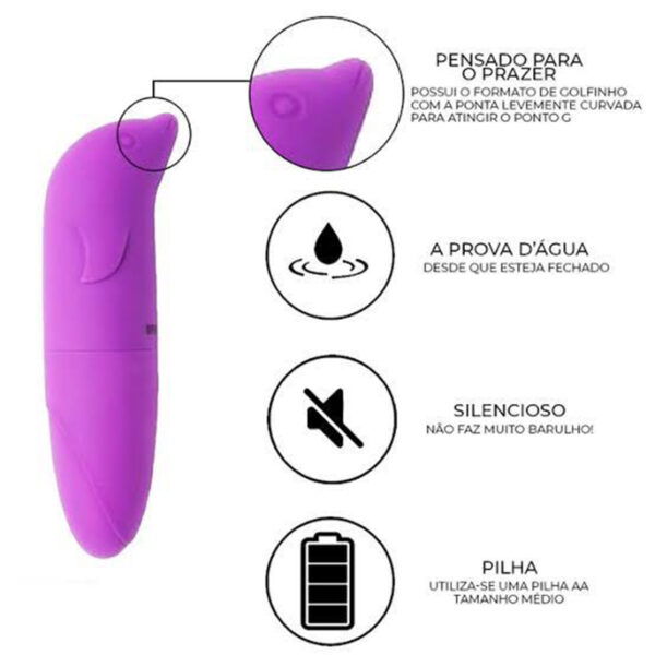 Vibrador Golfinho Estimulador de Ponto G - Image 2