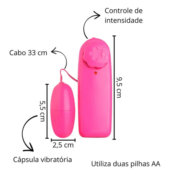 Bullet Mini Vibrador Multivelocidades - Image 3