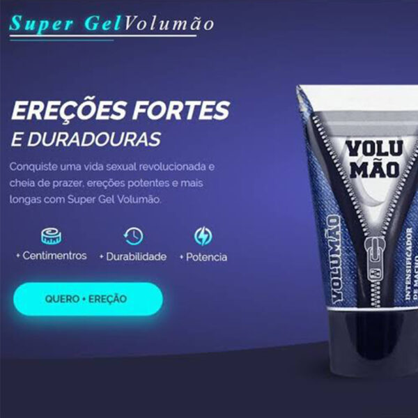 Volumão Gel Excitante masculino 25g - Image 3