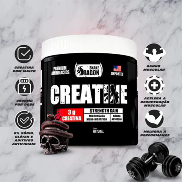 Creatine Pote Snake Dragon 300g - Image 4