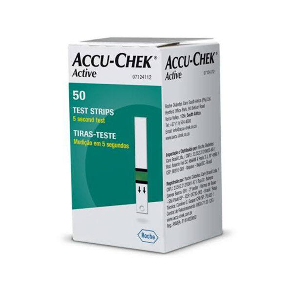 Tiras Accu-Chek Active 50 testes
