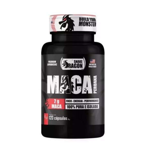 Maca Peruana Snake Dragon 120 Cápsulas