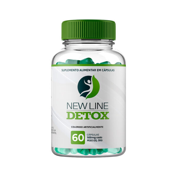 New Line Detox 60 Cápsulas 500mg