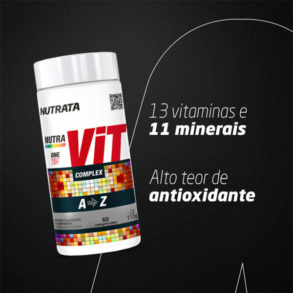 Nutrata Nutra Vit Complex A a Z 60 comprimidos 113g - Image 2