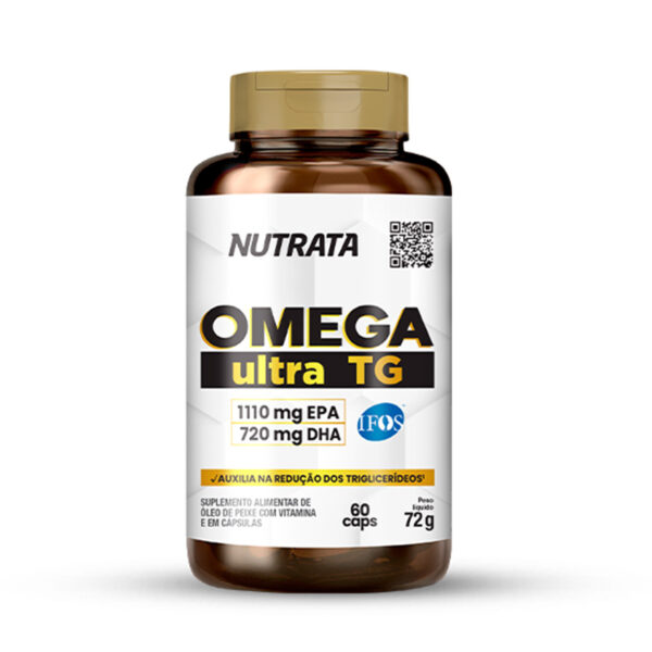 Nutrata Ômega Ultra TG 60 cápsulas 72g
