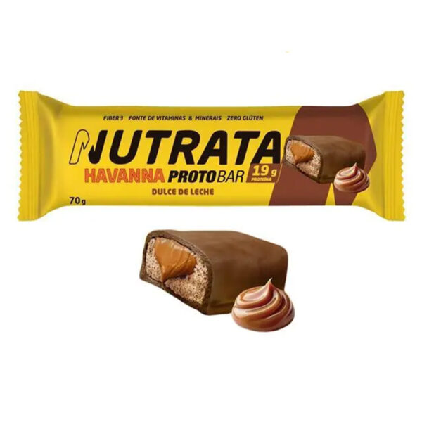 Nutrata ProtoBar Havanna 70g com 8 barras Dulce de Leche - Image 2