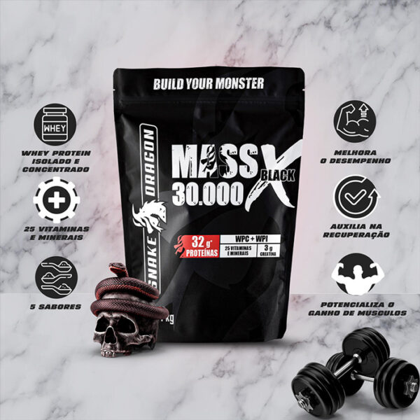 Mass X Black 30000 Snake Dragon 1,4 kg - Image 6
