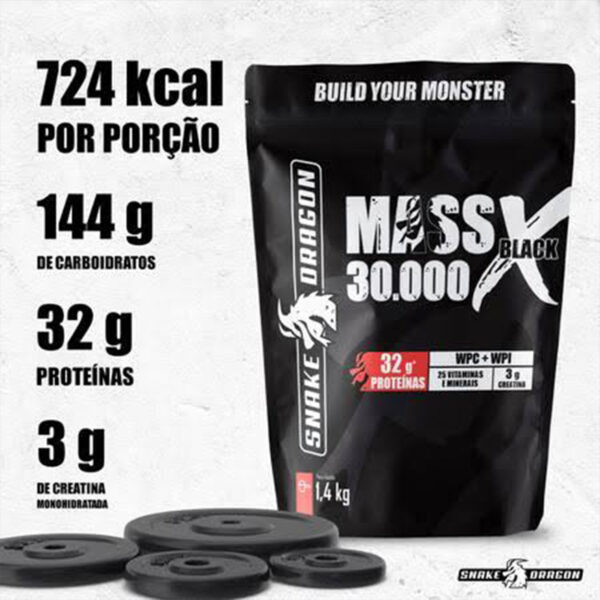 Mass X Black 30000 Snake Dragon 1,4 kg - Image 7