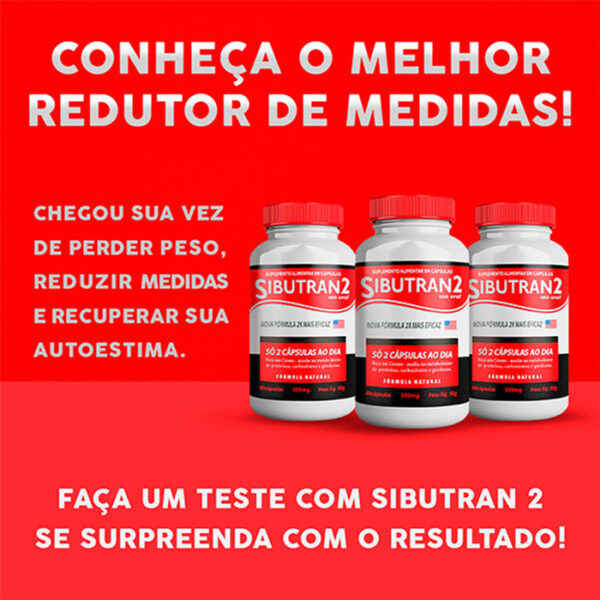 Sibutran2 com 60 Cápsulas 500mg Original - Image 3