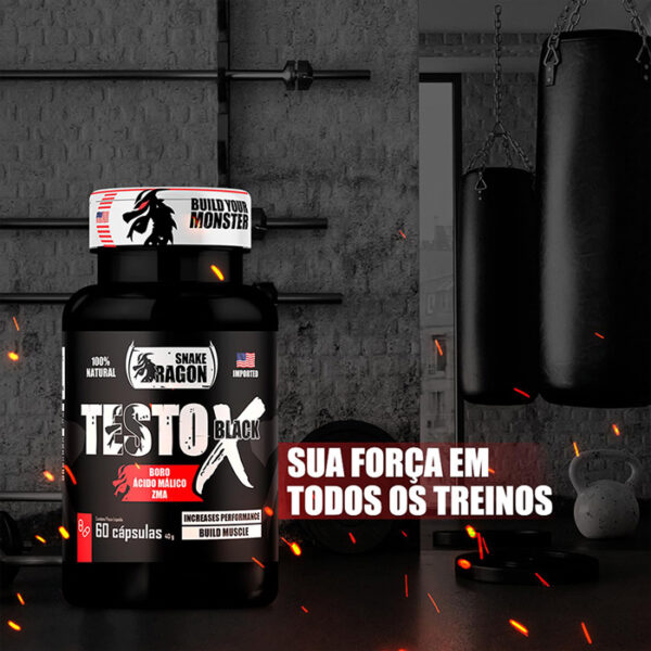 Testo X Black Snake Dragon 60 Cápsulas - Image 4