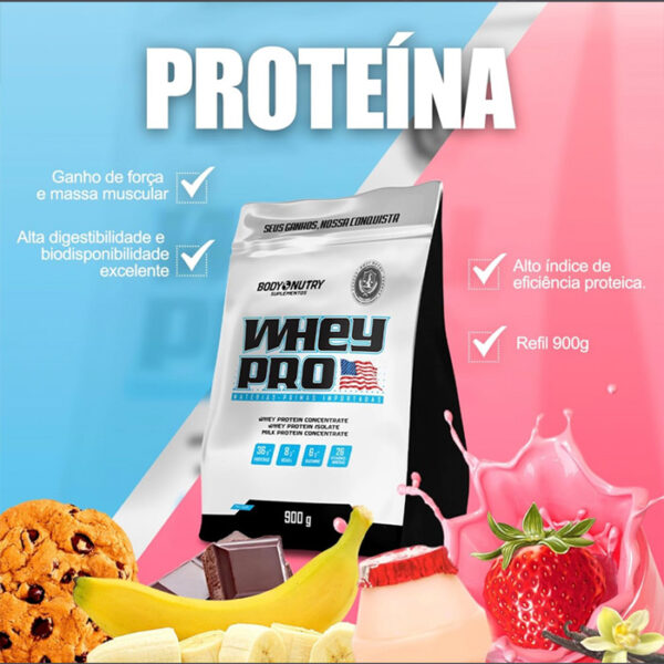 Whey Pro Body Nutry Sachê 900g - Image 4