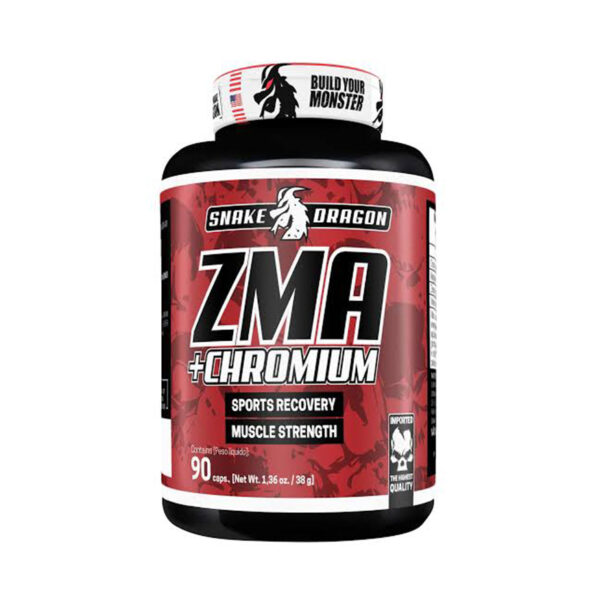ZMA + Chromium Snake Dragon 90 Cápsulas