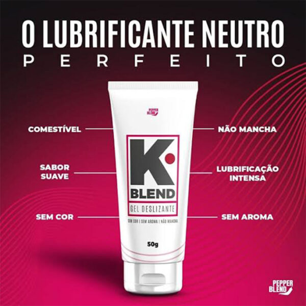 Kit Blow Gel Aromatizante com K-Blend e Plug com Pedra - Image 3