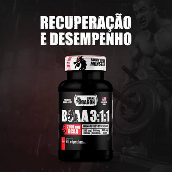 Maca Peruana com Testo Black Snake Dragon e Creatine 100g - Image 3