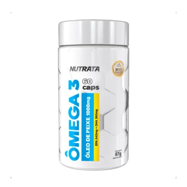 Ômega 3 Odorless 1000mg com 60 Cápsulas Nutrata