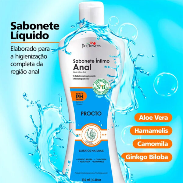 Kit Plugs de Silicone com Sabonete Íntimo com Ducha Higiênica e Gel 7 Sensações - Image 3